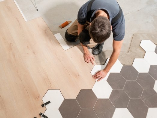 Flooring installation services in North Liberty, IA